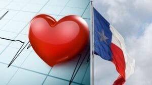 Untitled design-5 | V.Valenzuela Law | V.Valenzuela Law Red heart placed on a financial chart beside a waving Chile flag, conveying love for Chile or support for Chilean causes